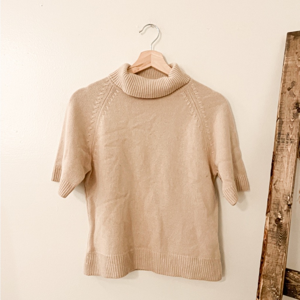 Knit turtleneck top from Talbots